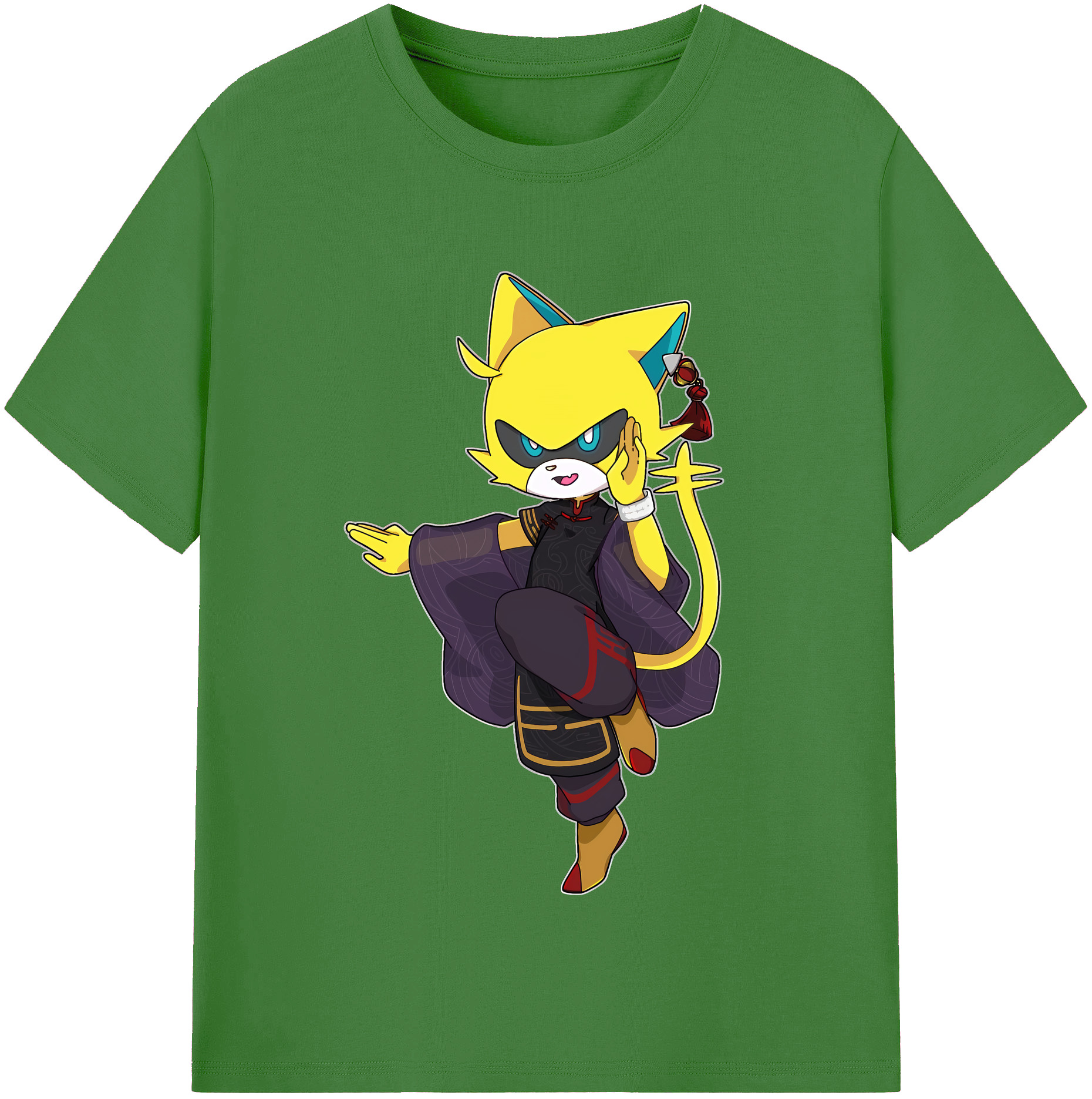 （画像用） 妖怪ウォッチ Yo-kai Watch レディースカジュアルプリントTシャツ（綿100％）